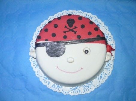 Gâteau d'anniversaire "le pirate"