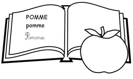 Petites lectures colorées et amusantes sur les pommes...