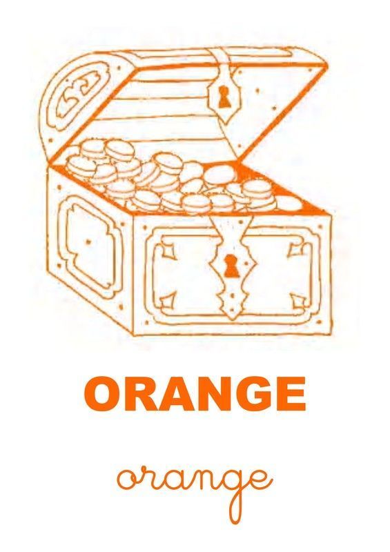 Chasse au trésor - Balise atelier orange