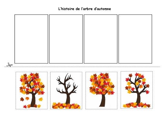 L'histoire de l'arbre d'automne