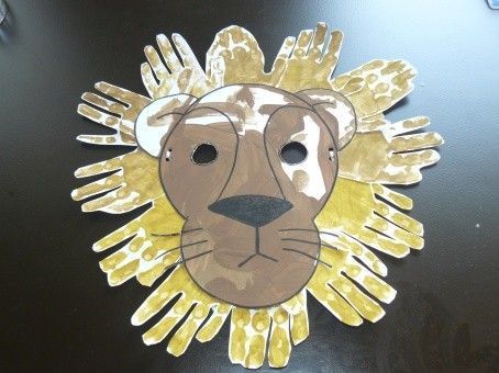Masque de lion
