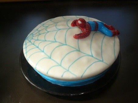 Gâteau d'anniversaire "Spiderman"
