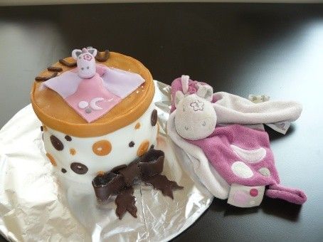 Gâteau d'anniversaire "Doudou Lilou"