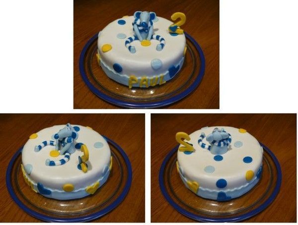 Gâteau anniversaire "Doudou Arthur" 2ème version
