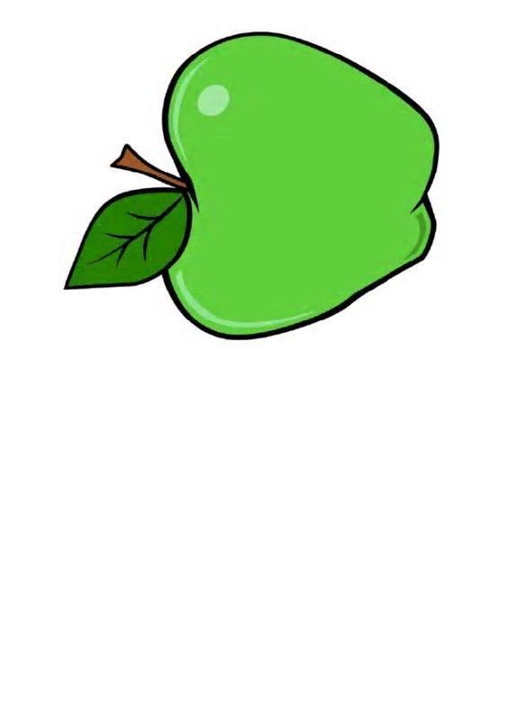 Pomme verte pour jeux de motricité