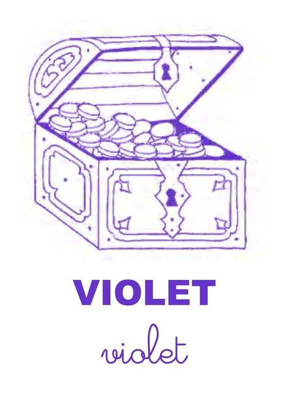 Chasse au trésor - Balise atelier violet