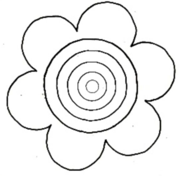 Gabarit - Carte bouquet de fleurs (Fête des mamans 2013)