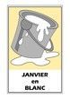 JANVIER en BLANC