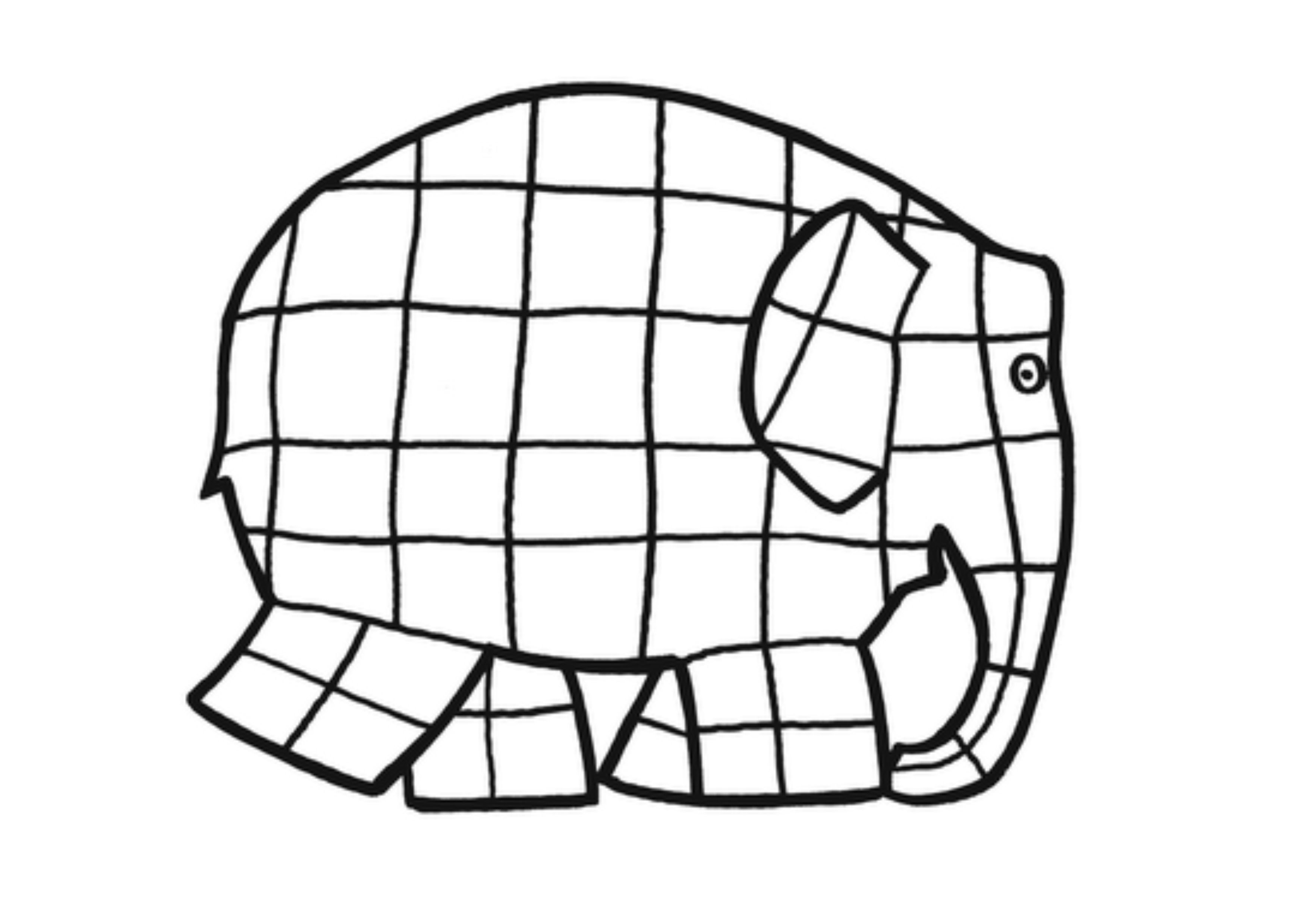 Elmer Elephant Bariole